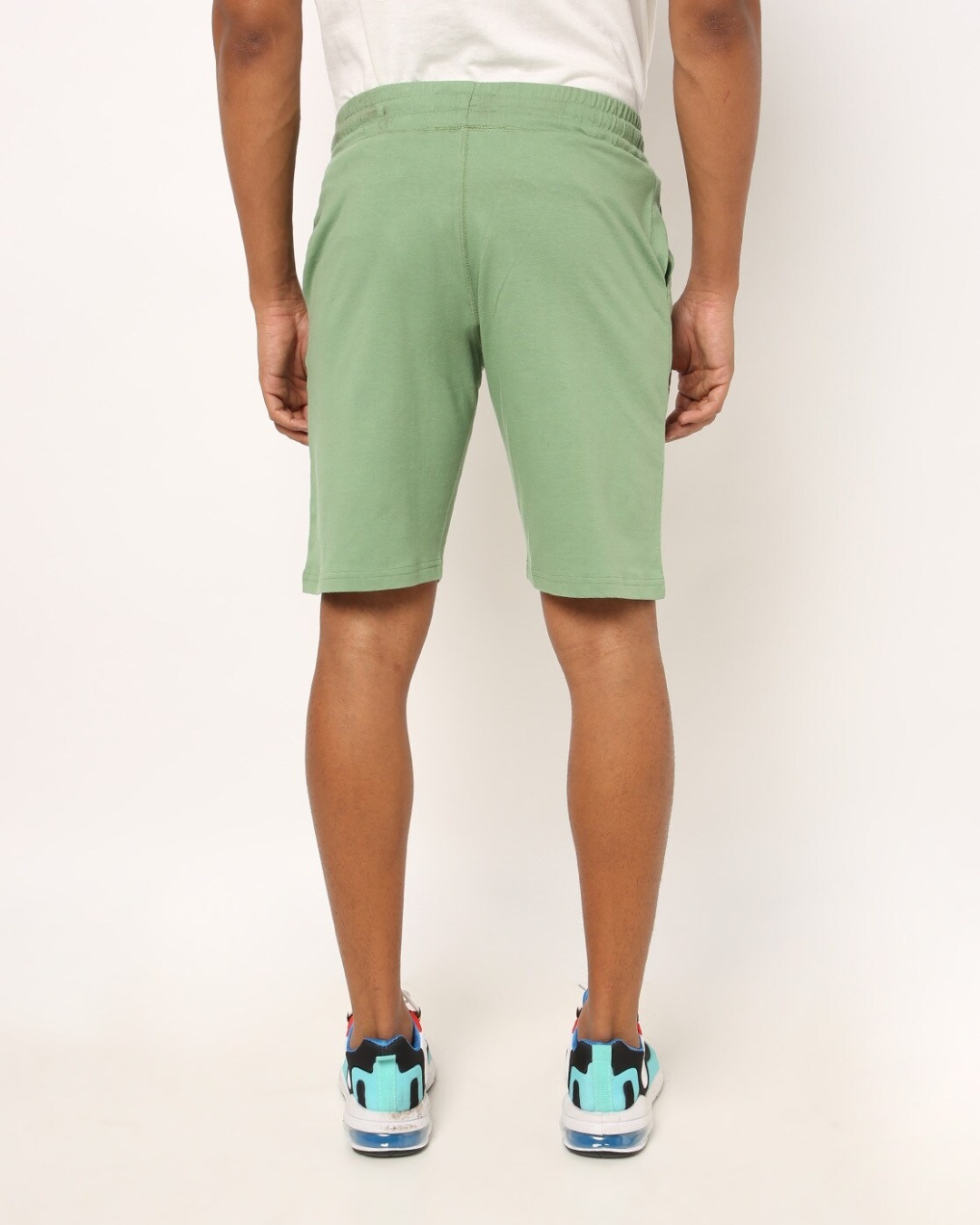 Buy Men S Green Casual Shorts For Men Green Online At Bewakoof