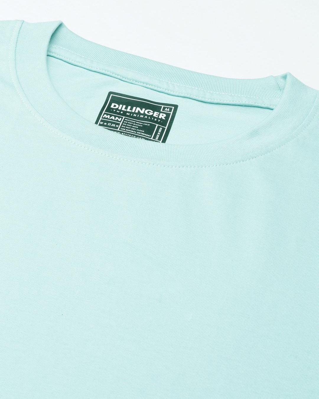 Buy Men's Blue Oversized T-shirt for Men Green Online at Bewakoof