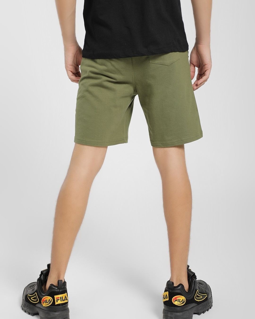 Buy Men's Green Side Striped Shorts for Men Green Online at Bewakoof