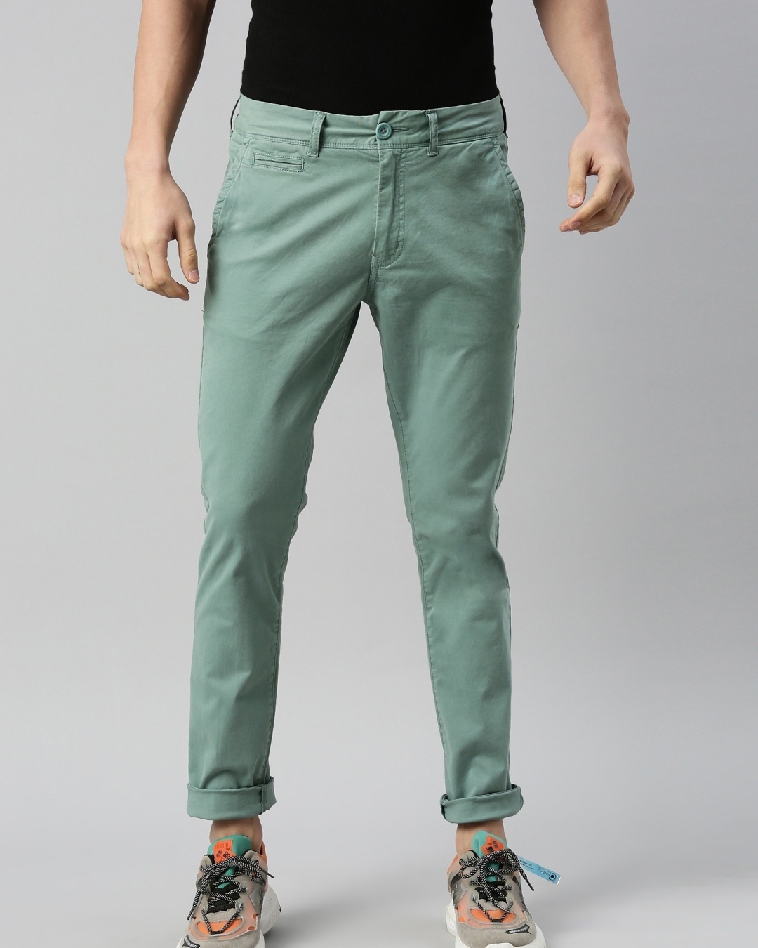 Buy Cream Trousers  Pants for Men by URBANO FASHION Online  Ajiocom