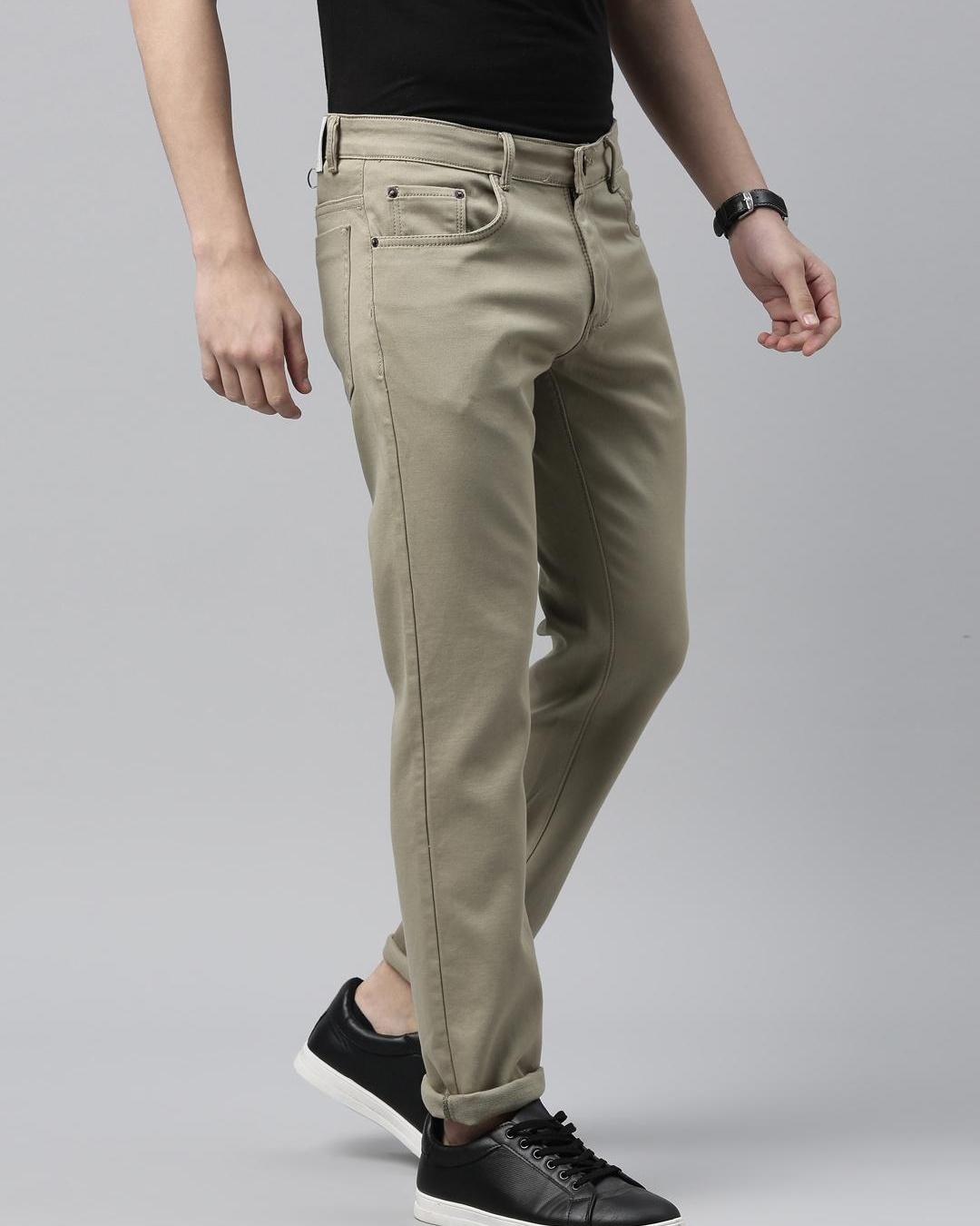 Buy Men's Green Slim Fit Jeans for Men Green Online at Bewakoof