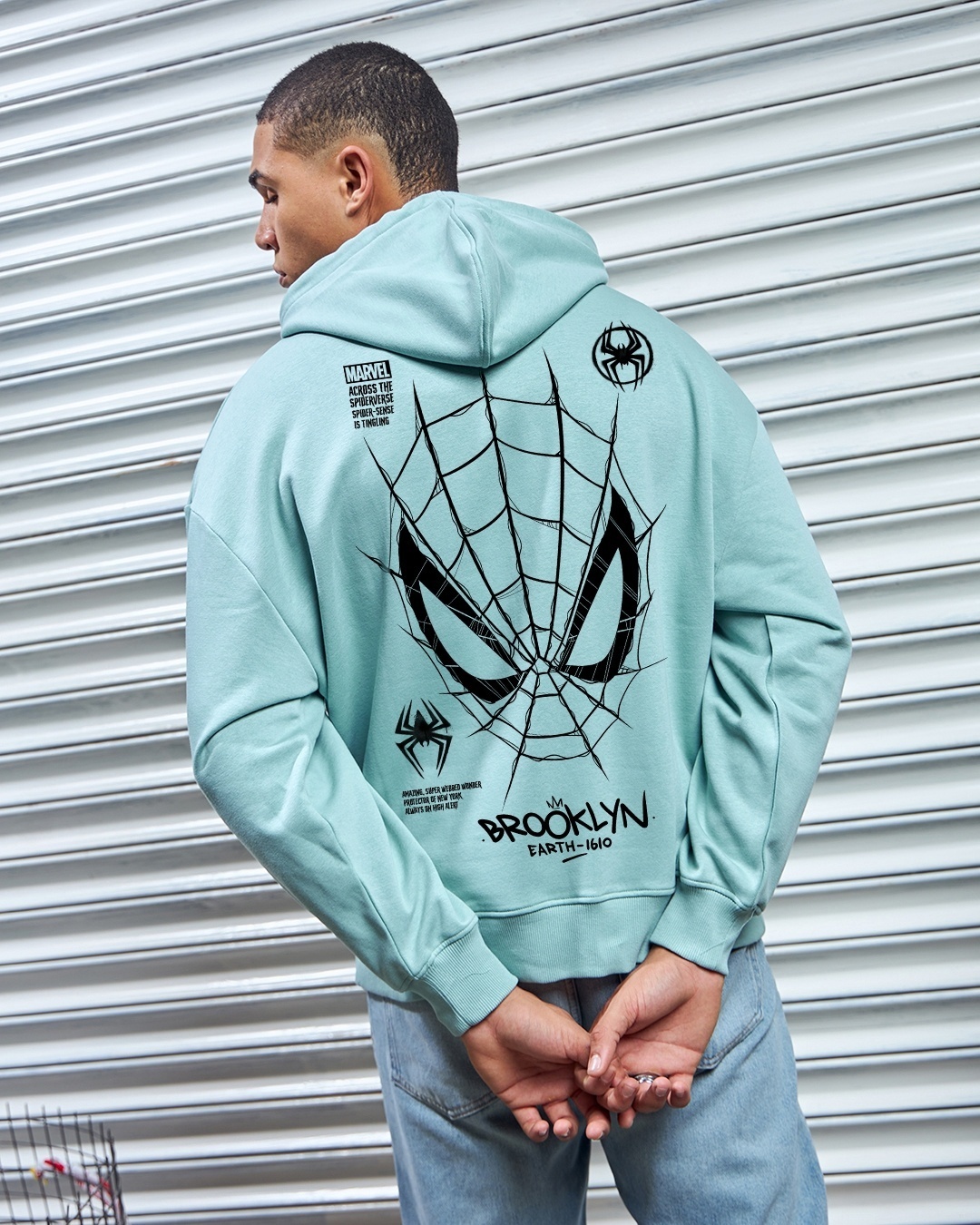 Men's Hoodies Graphic Print Oversized Hoodie With Pockets