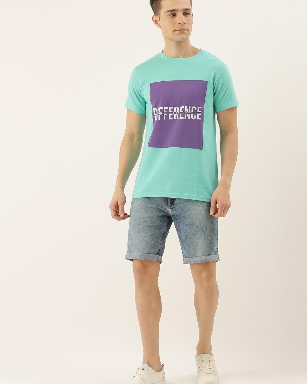 buy-men-s-green-typography-t-shirt-for-men-green-online-at-bewakoof