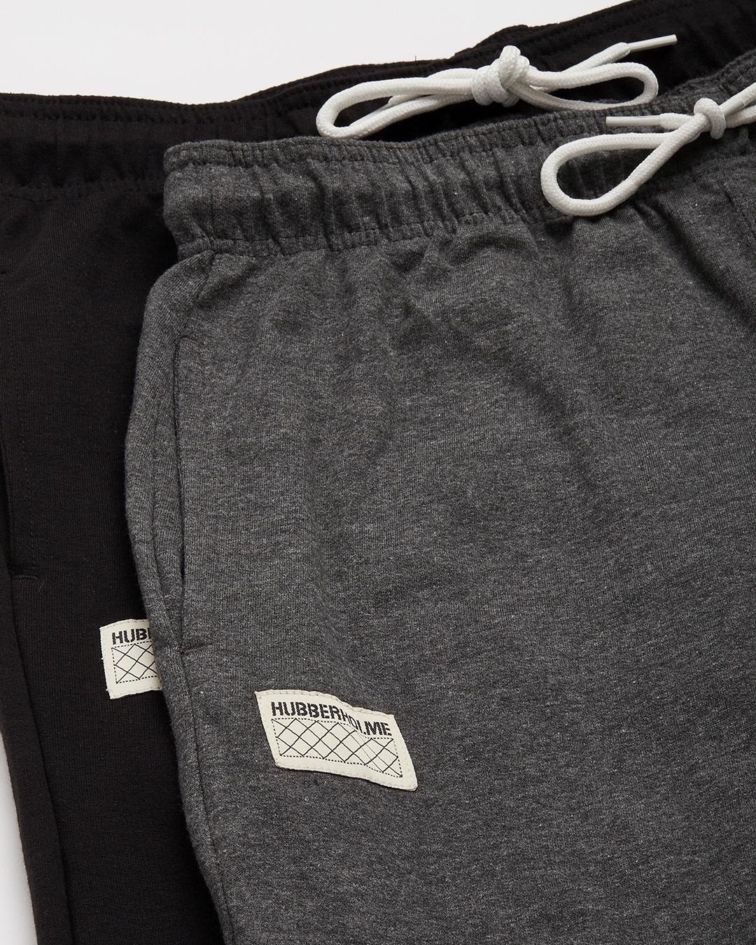 Buy Pack of 2 Men's Grey & Black Track Pants Online at Bewakoof