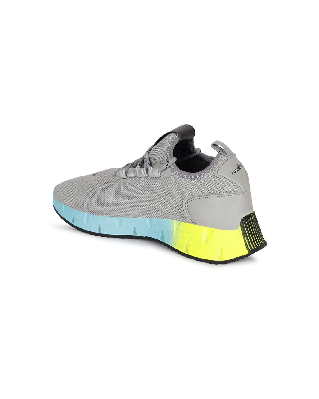 Buy Men's Grey Color Block Casual Shoes Online in India at Bewakoof