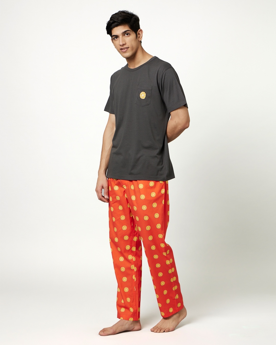 Mens t discount shirt pyjama set