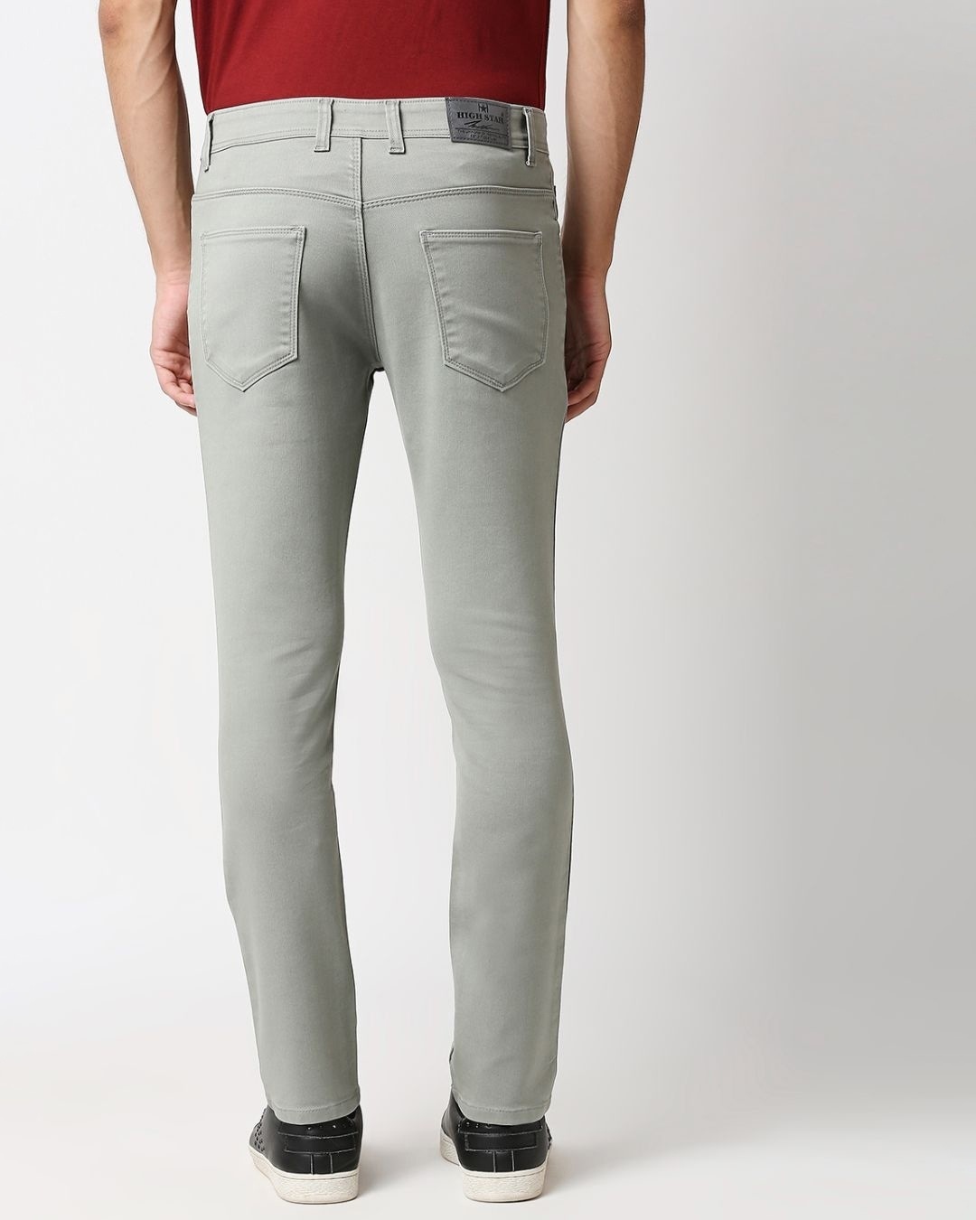 Buy Men's Grey Slim Fit Jeans for Men Grey Online at Bewakoof