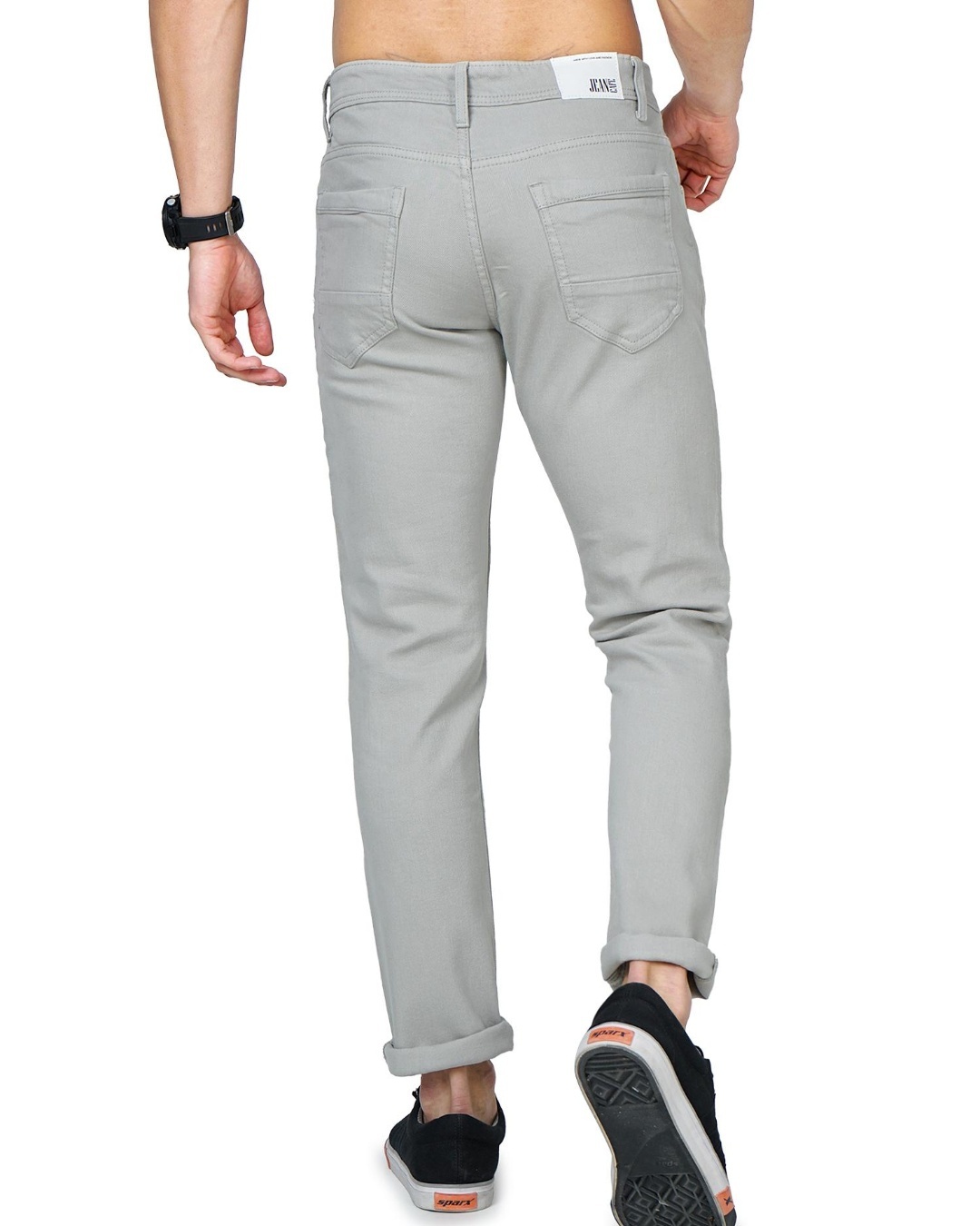 Buy Men's Grey Slim Fit Jeans for Men Grey Online at Bewakoof