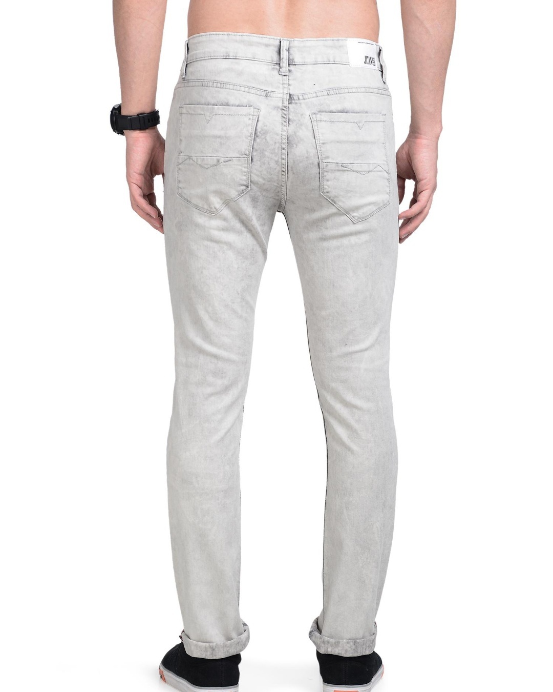 grey slim fit jeans