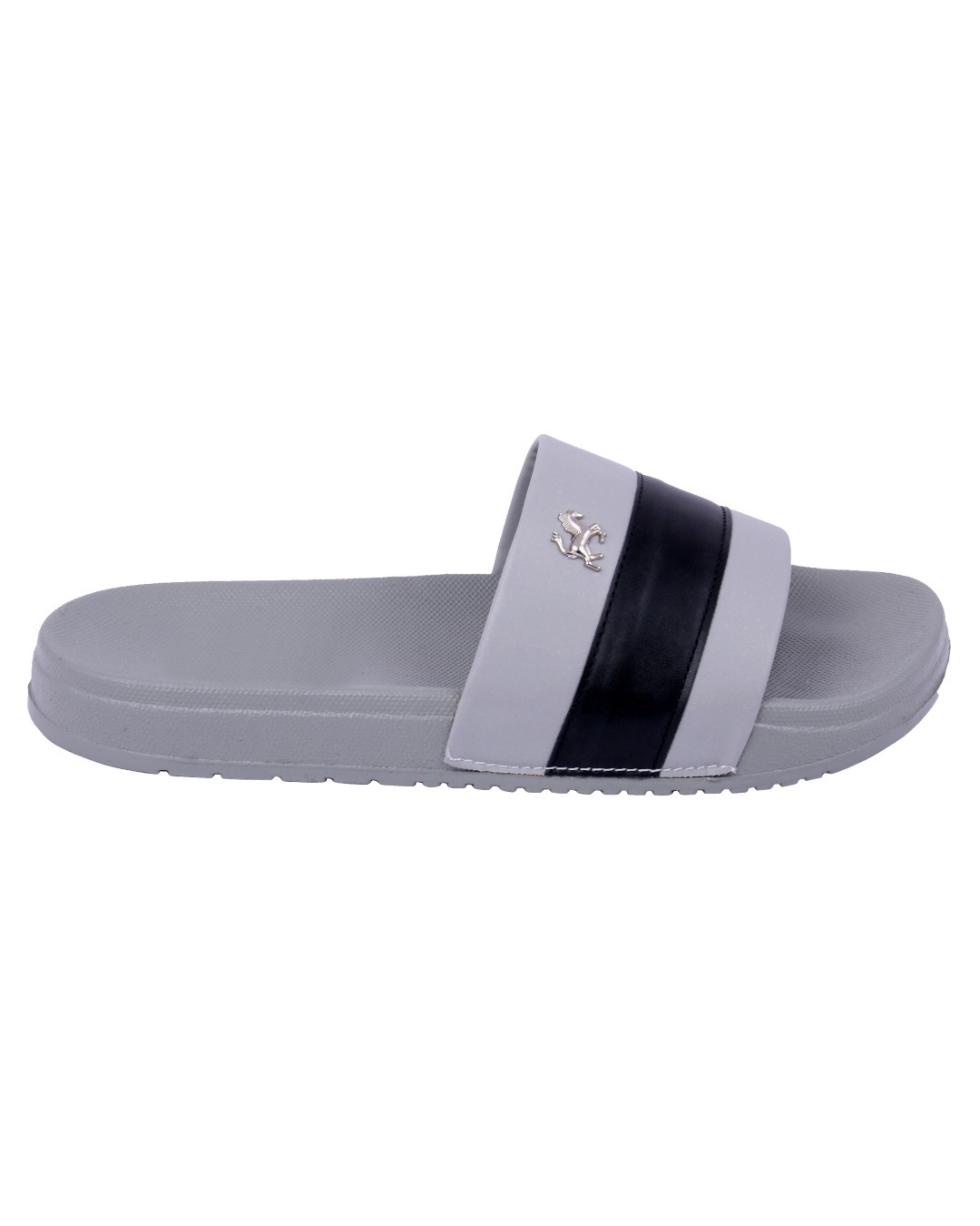 Shop Men's Grey Slip-On Sliders-Full