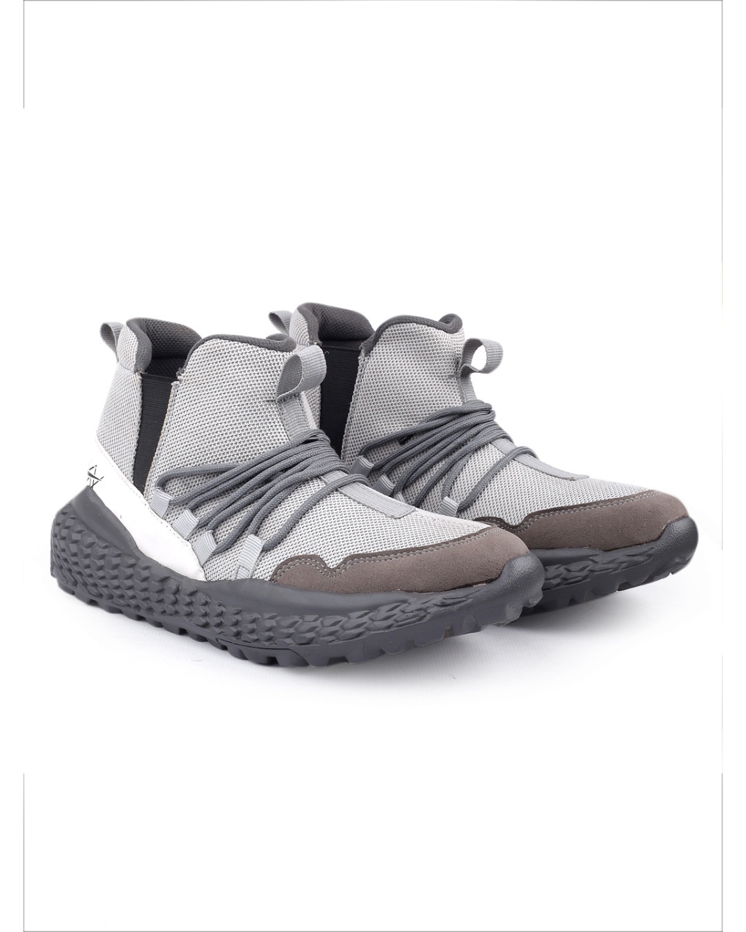 Shop Men's Grey Sneakers-Full