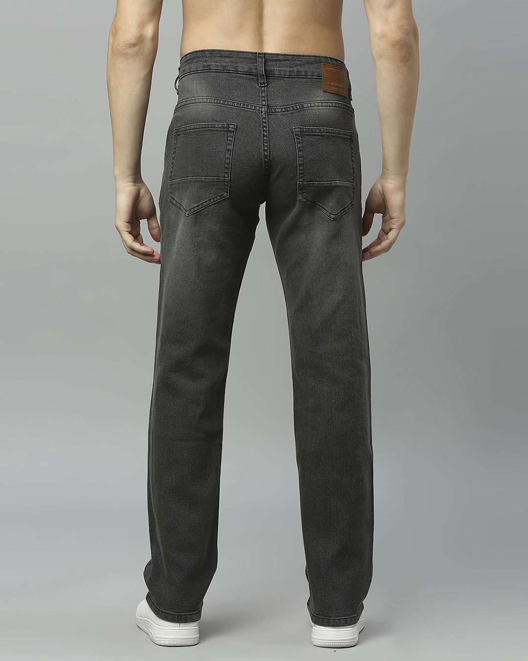 Buy Men's Grey Washed Jeans Online at Bewakoof
