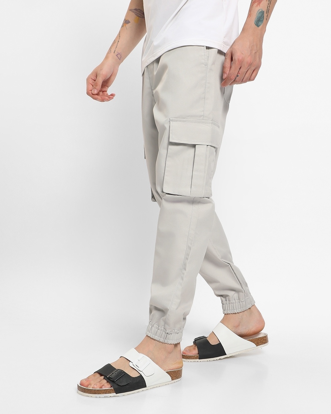 Light grey cargo discount joggers