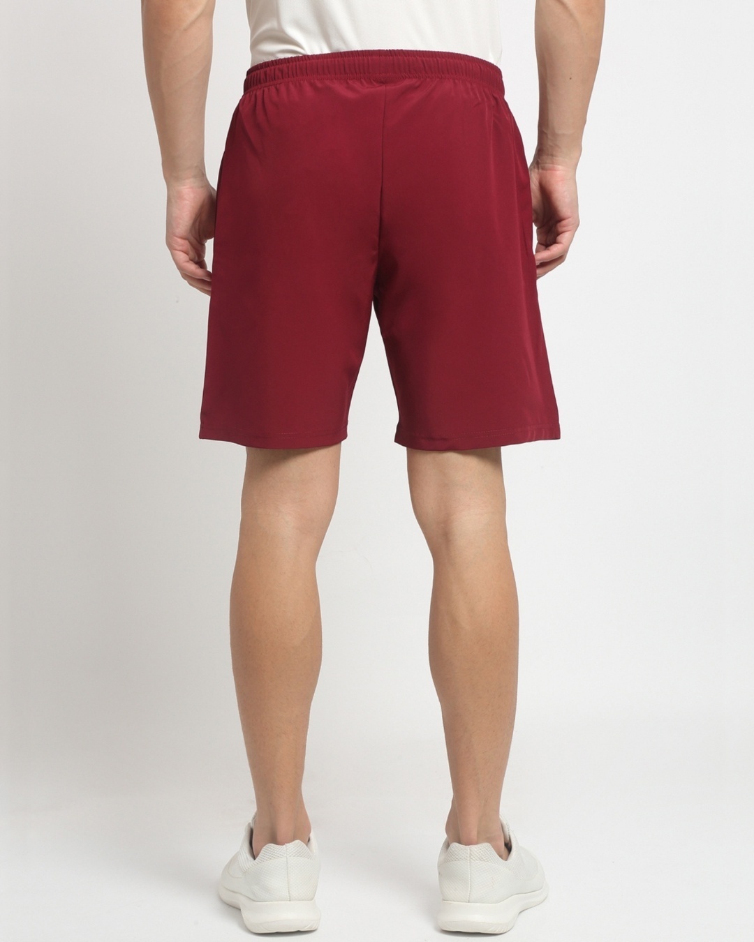 Buy Men's Maroon Sports Shorts for Men Maroon Online at Bewakoof