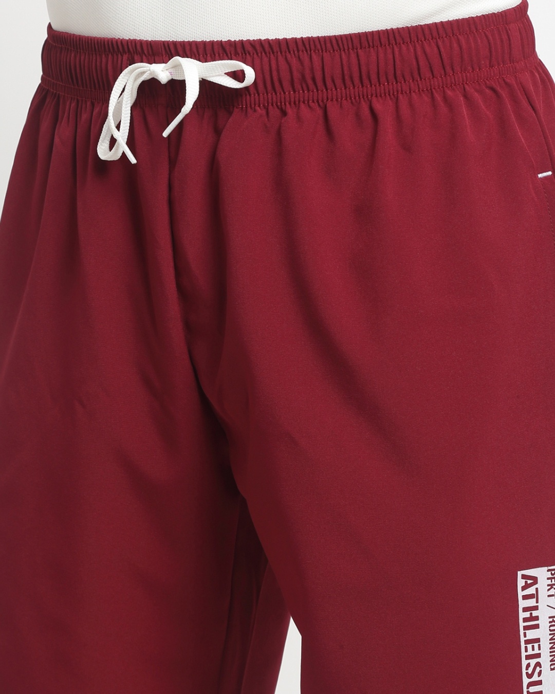 Buy Men's Maroon Sports Shorts for Men Maroon Online at Bewakoof