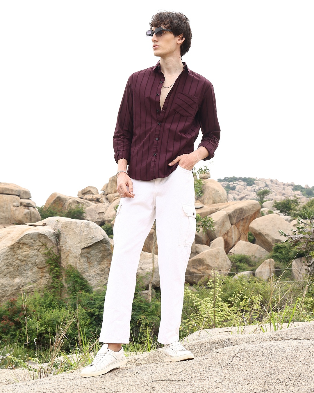 Maroon Color Shirt Matching Pants Combinations For Stylish Look