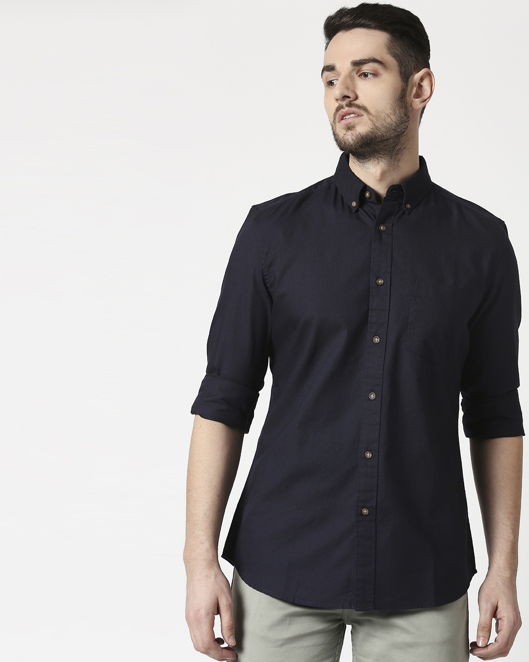 Mens casual cheap oxford shirts