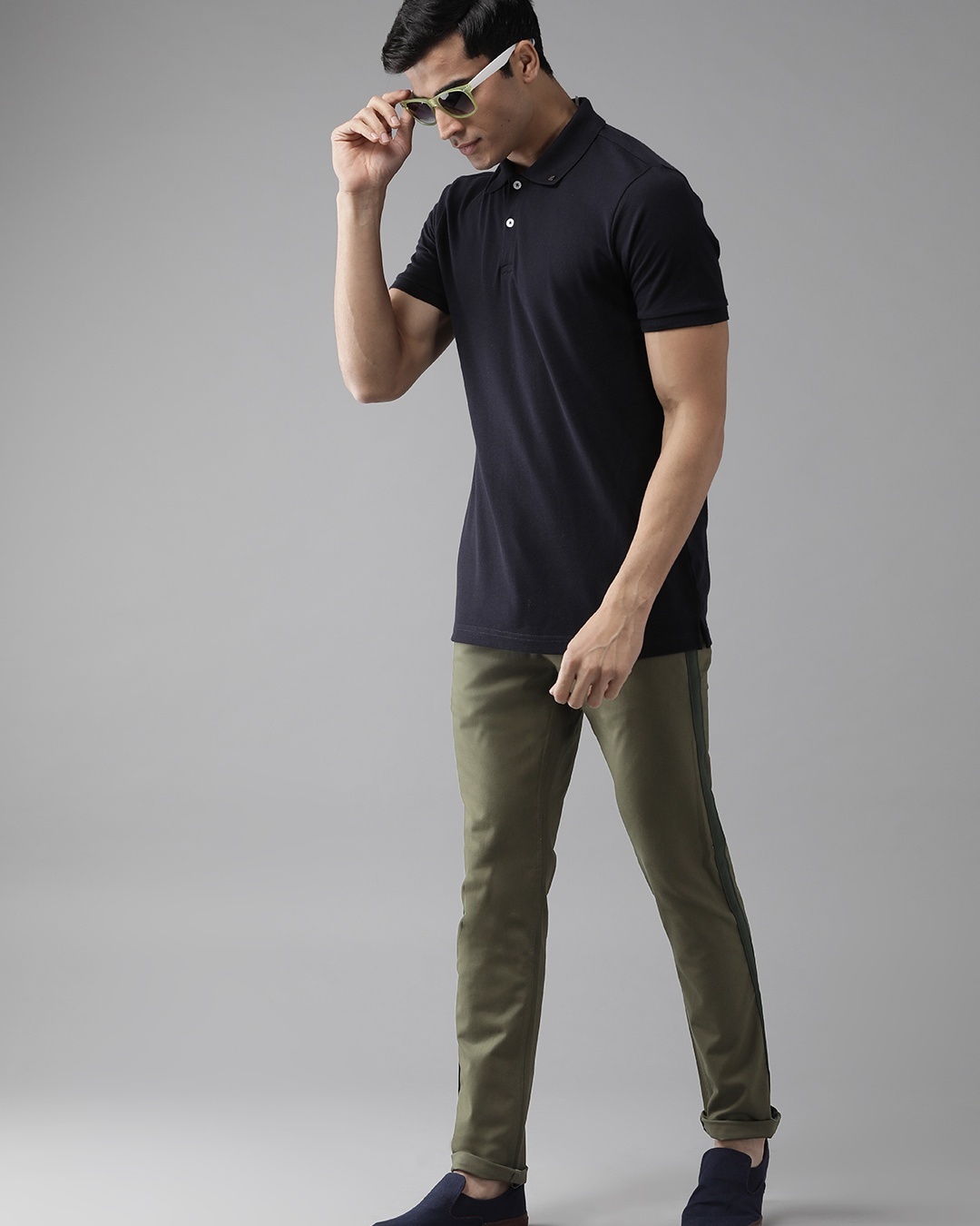 olive color chinos