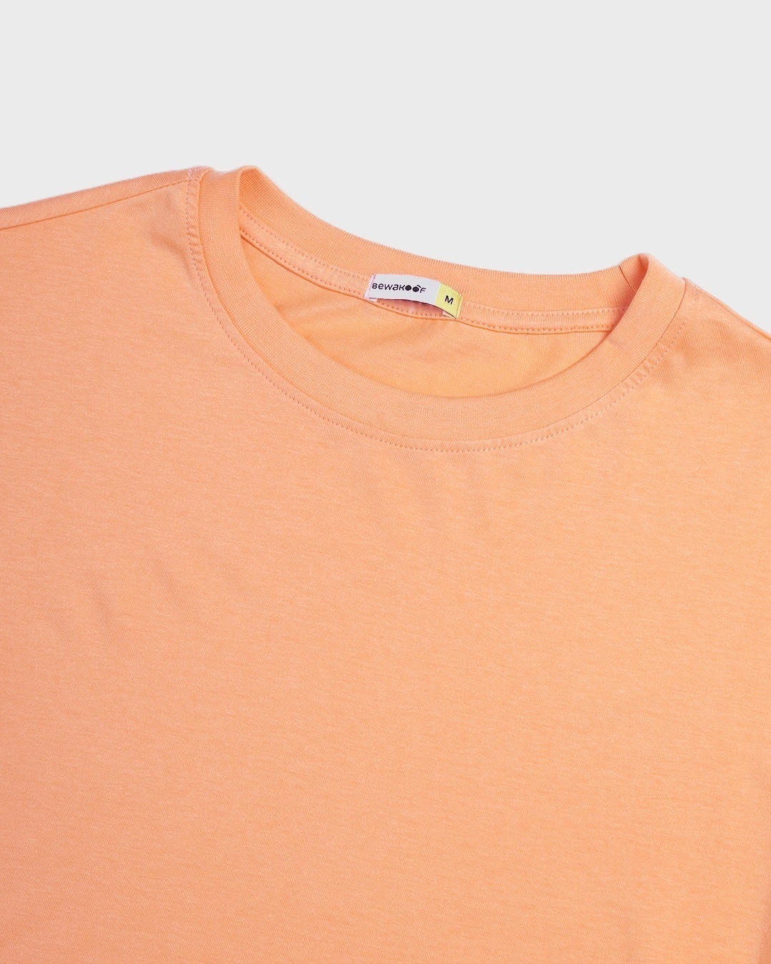 Shop Men's Orange Chiffon Oversized T-shirt