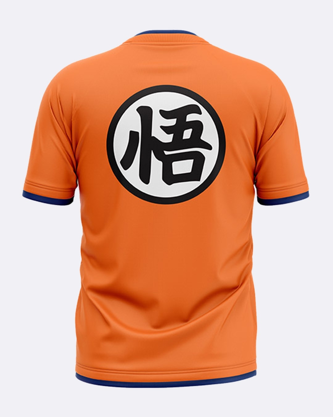 Buy Men's Orange Dragon Ball Z Official Half Sleeve Cotton Tshirt for