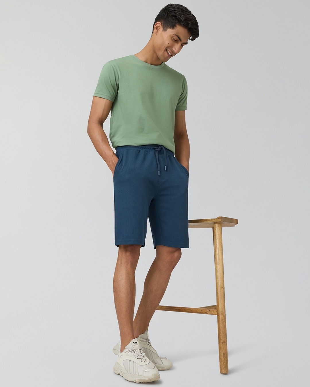Men's Oxford Blue Shorts