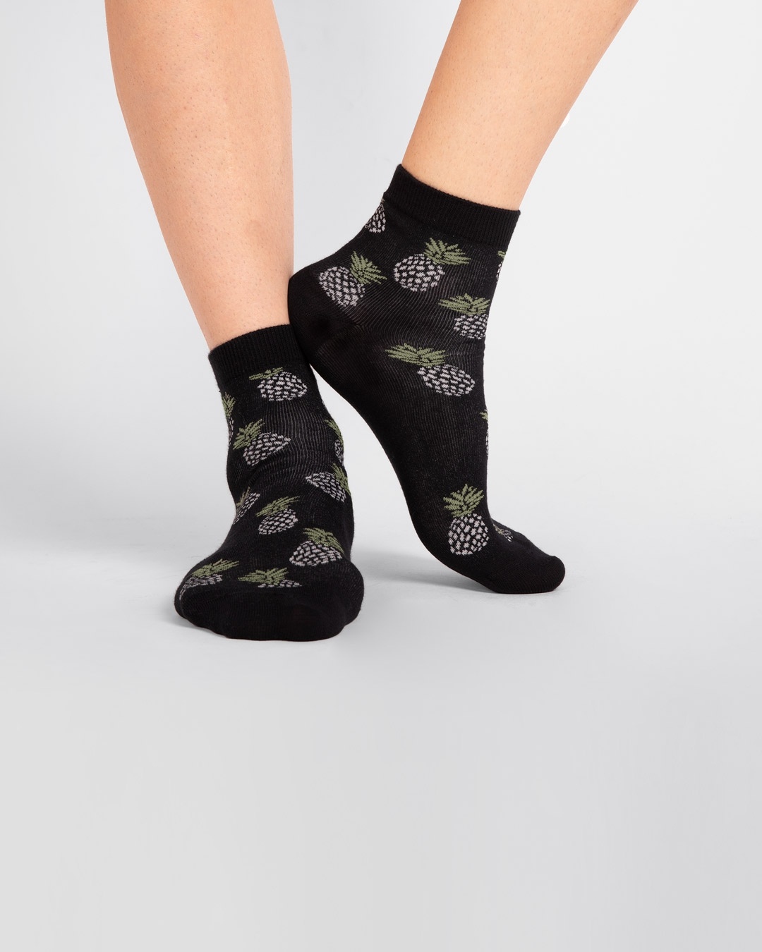 Shop Men's Pineapple Squash Ankle Length Socks-Full