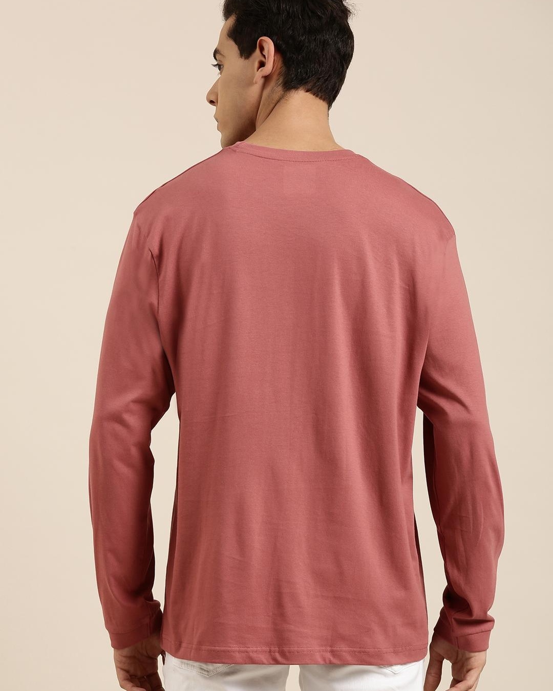 Shop Men's Pink London Typography Oversized T-shirt-Design
