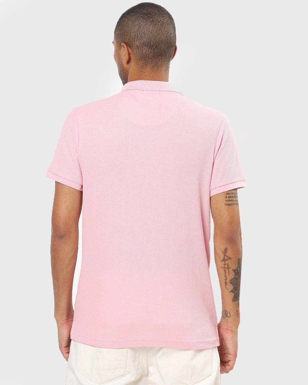 Shop Men's Pink Polo T-shirt-Design