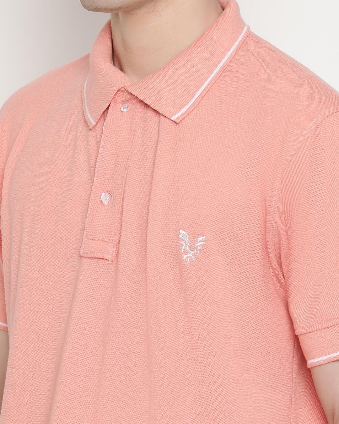 mens pink nike polo