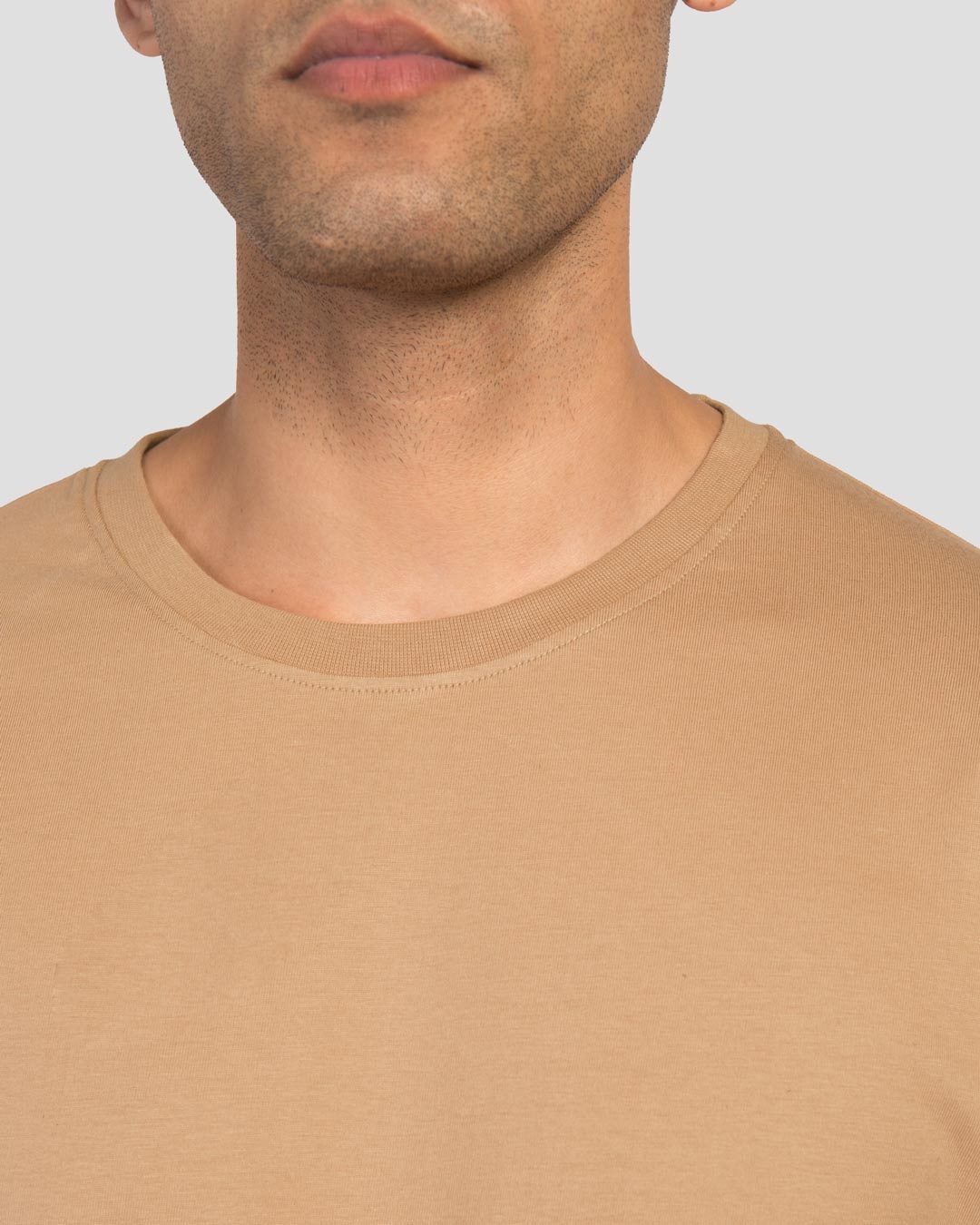 Shop Men's Plain Full Sleeve T-shirt Pack of 2(Black & Brown)