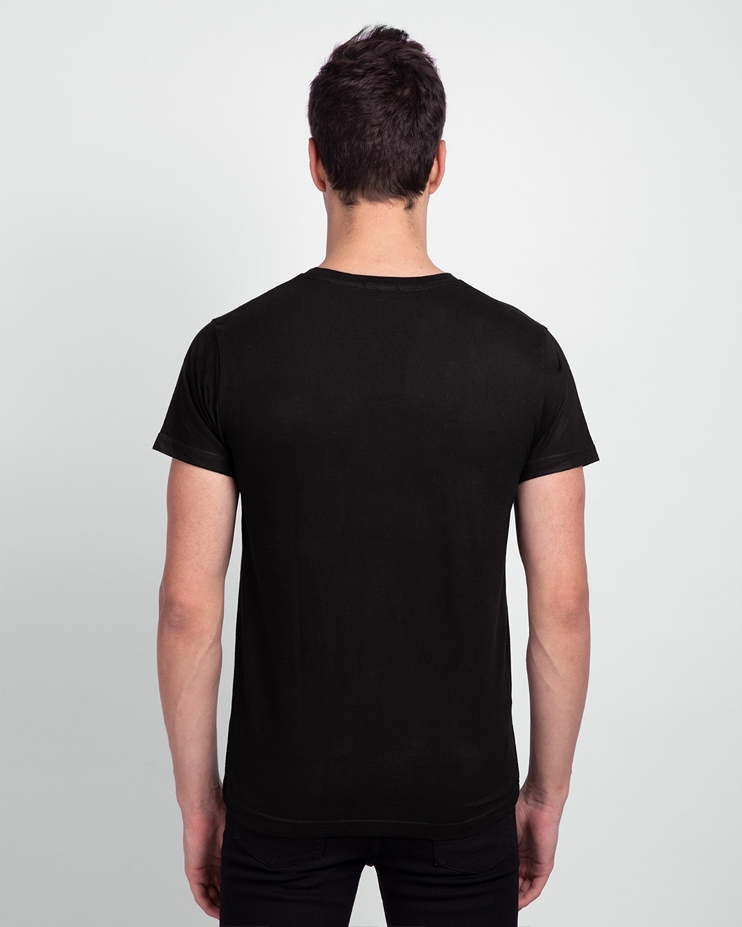 Shop Men's Black T-shirt Pack of 2-Full