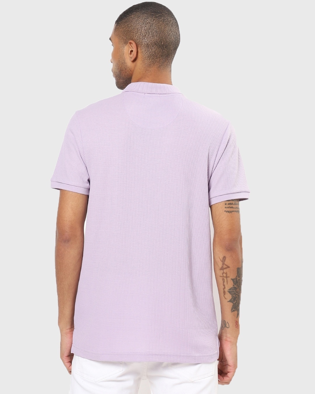 Shop Men's Purple Polo T-shirt-Design