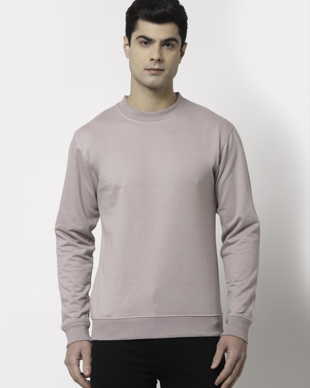Shop Men's Purple Sweatshirt-Front