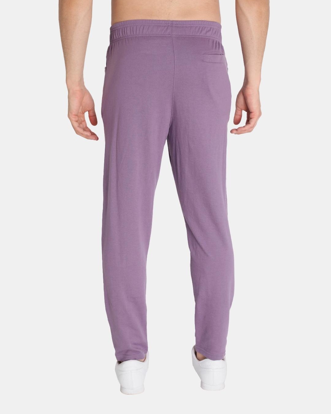 Buy Men's Purple Track Pants for Men Purple Online at Bewakoof