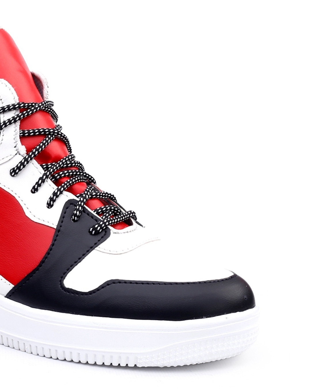Shop Men's Red and White Color Block Casual Shoes