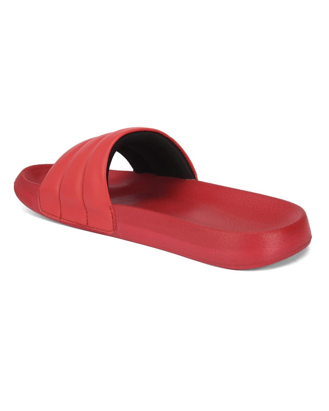 Buy Men's Red Sliders Online in India at Bewakoof