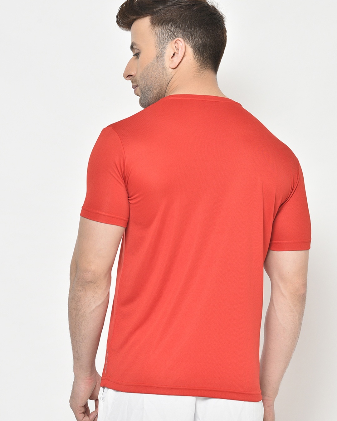 Shop Men's Red Typography T-shirt-Full