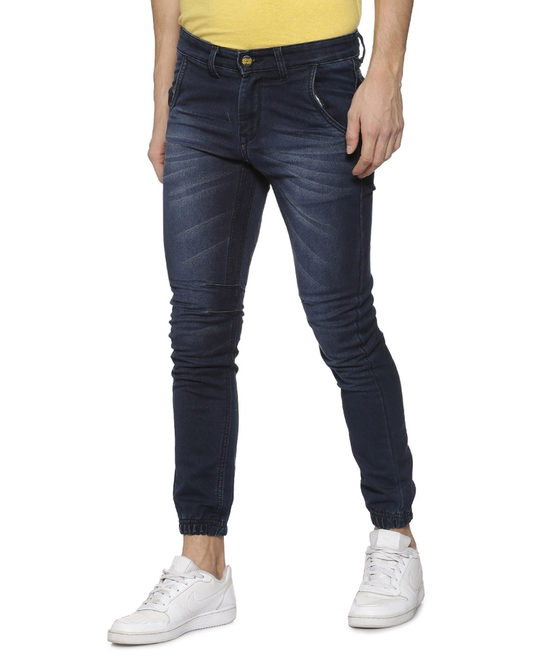 Shop Men's Slim Blue Jeans-Front