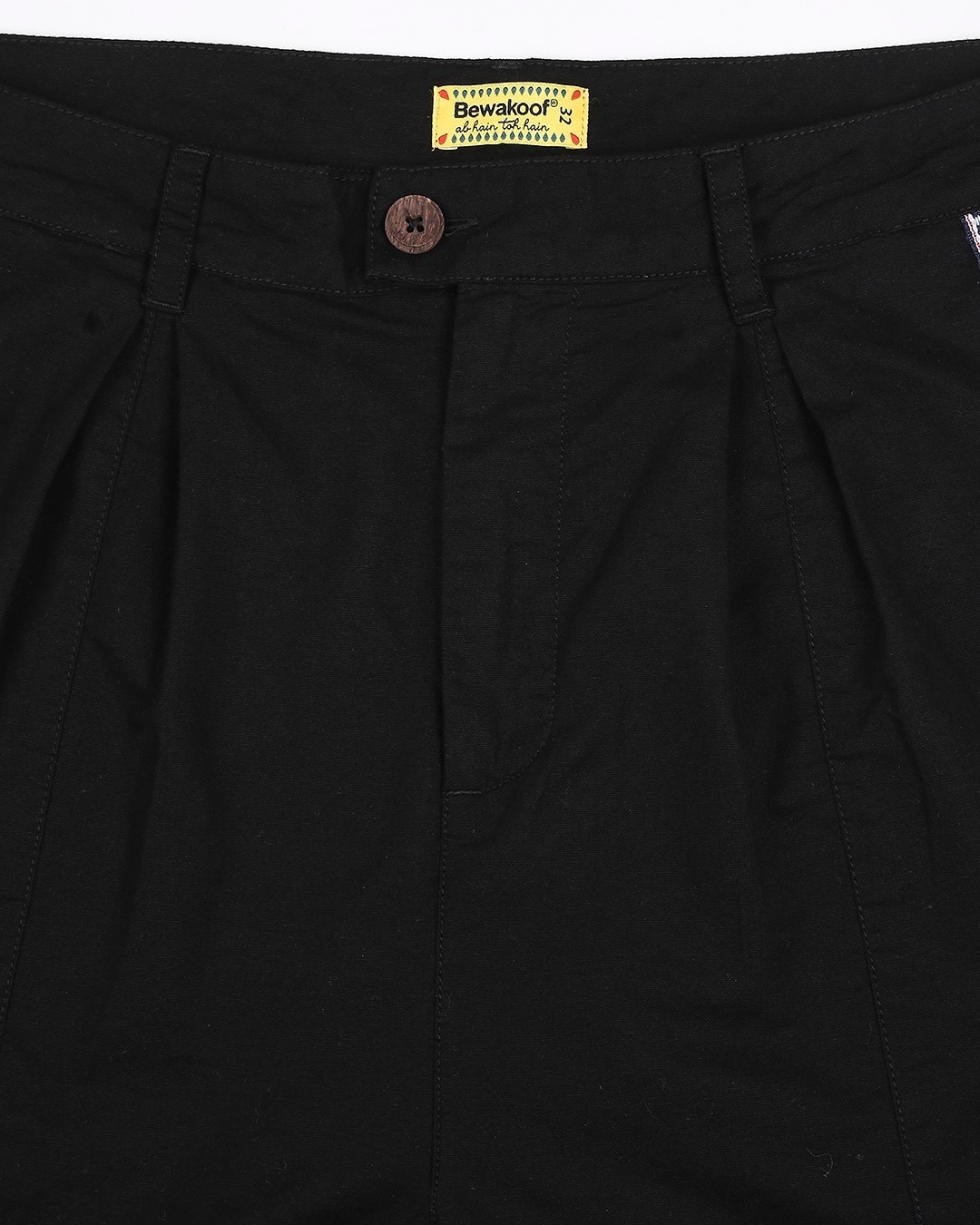 Shop Men's Solid Black Tape Pants