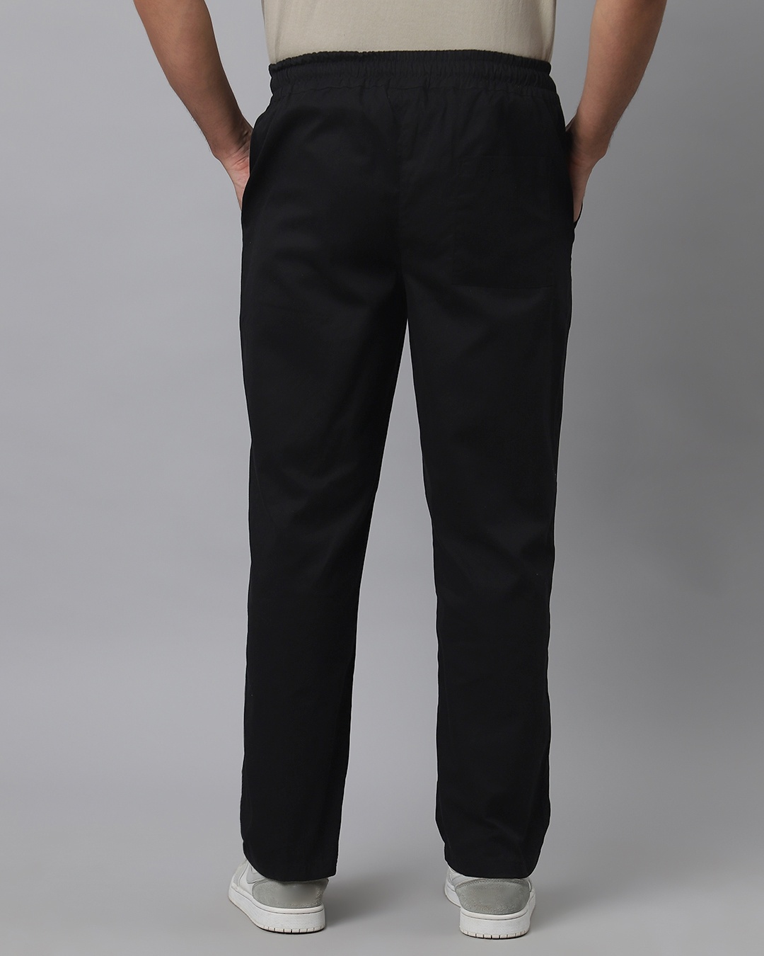 BLACK COMFORT ZONE PANTS