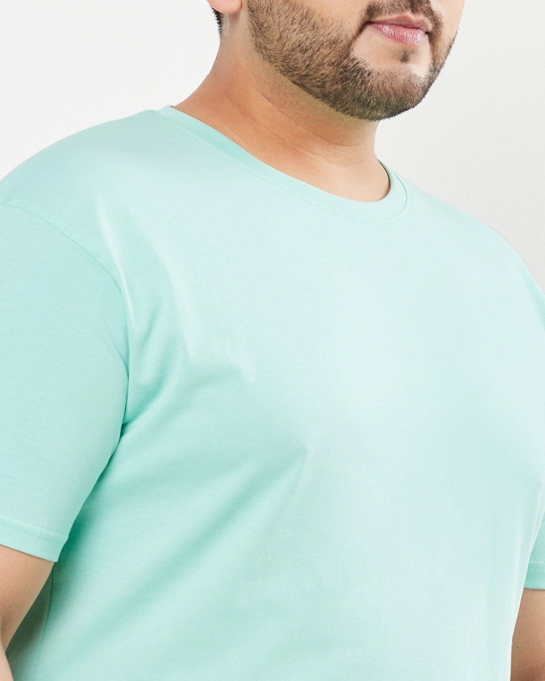 Shop Men's Sun-Kissed Green Plus Size T-shirt