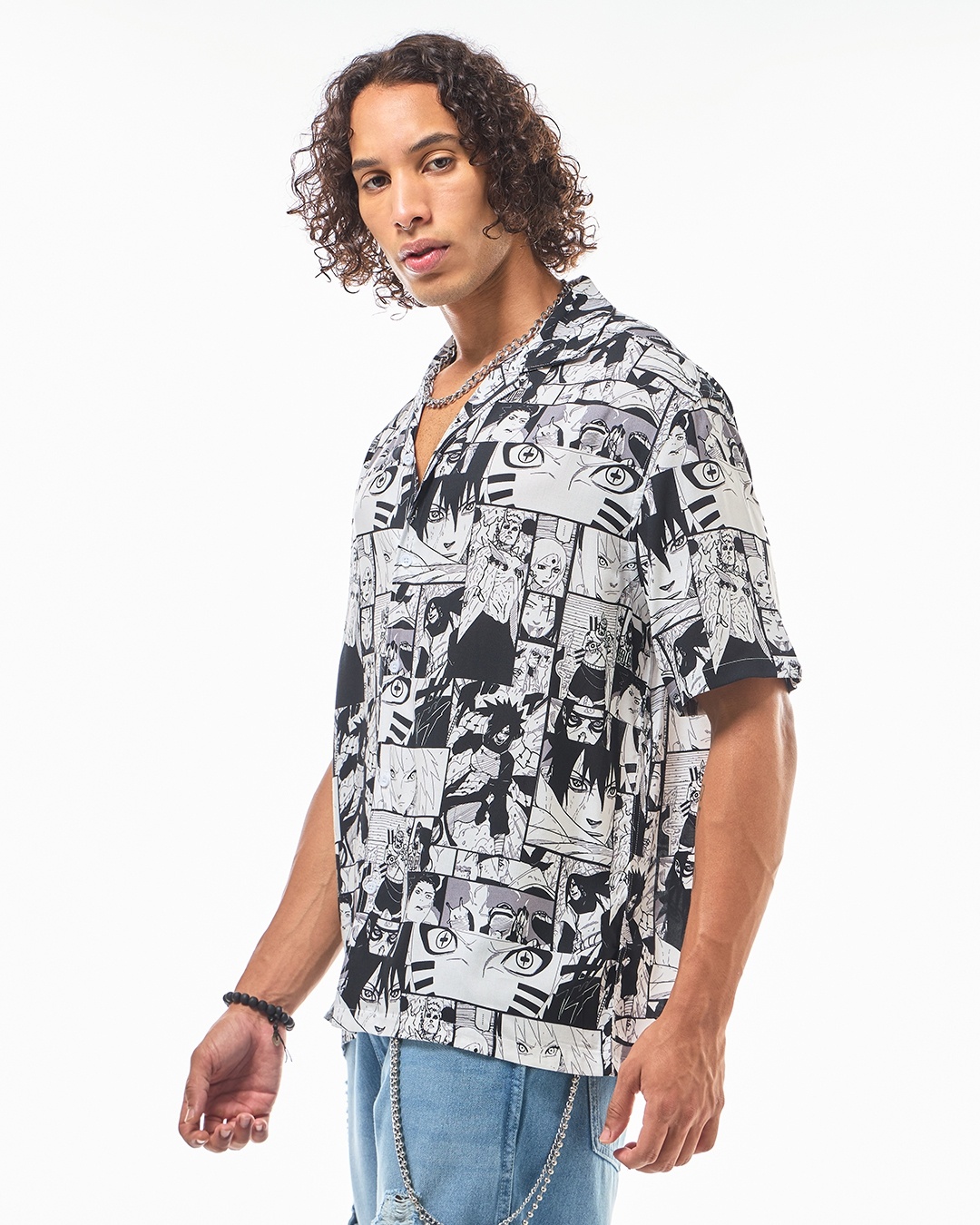 Printed Oversized Shirt