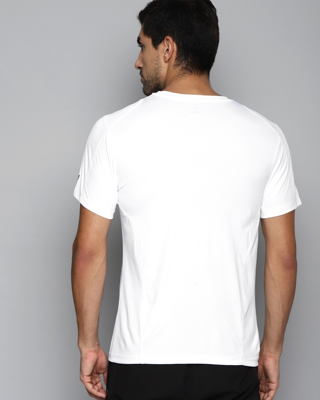 Shop Men's White Casual T-shirt-Full