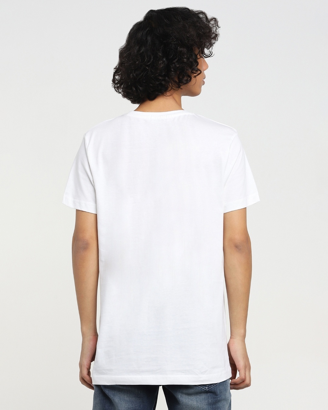 Shop Men's White Genjutsu Graphic Printed T-shirt-Design