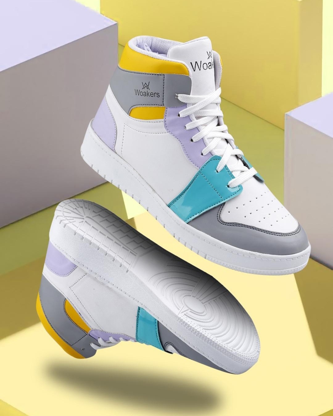 Off white 2024 color block sneakers