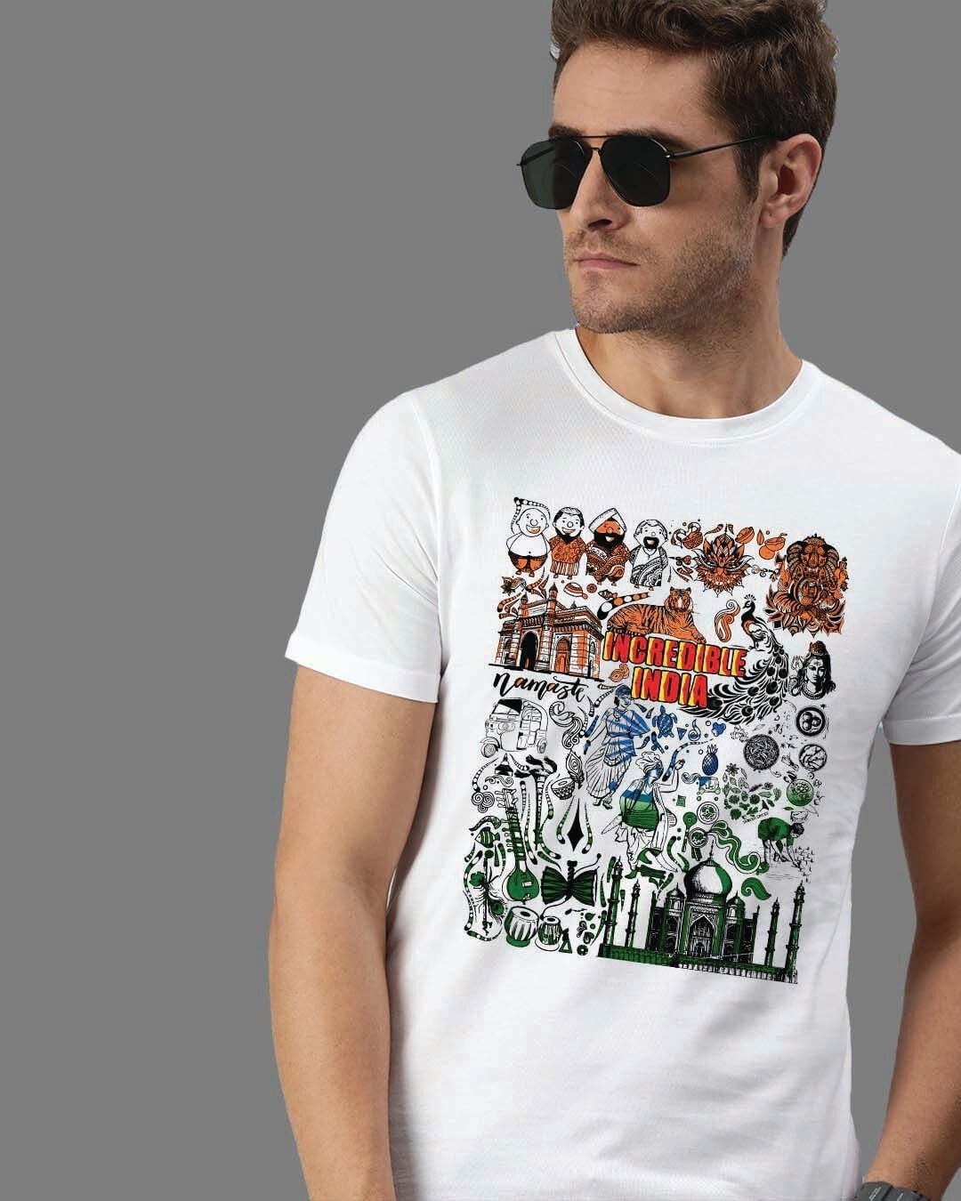 adviicd Mens Cotton T Shirts Casual Tee Men's India