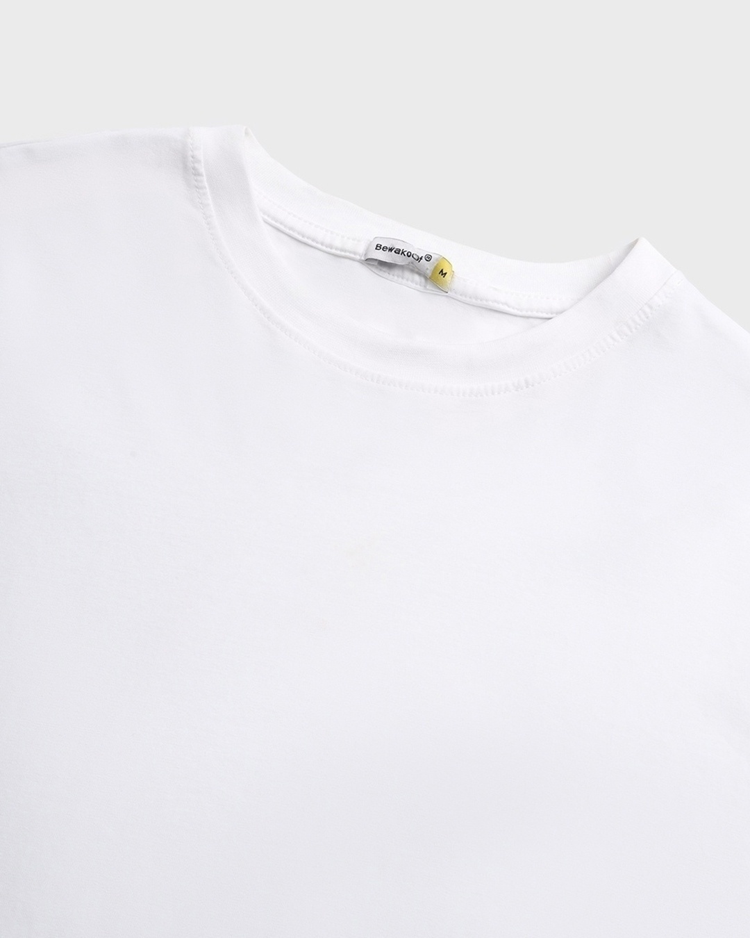 Buy Men's White Kyubi Mode Graphic Printed Oversized T-shirt Online at ...