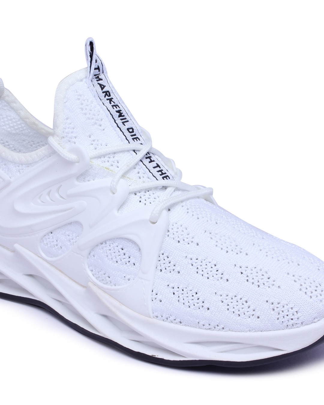 Buy Men's White Mesh Sneakers Online in India at Bewakoof