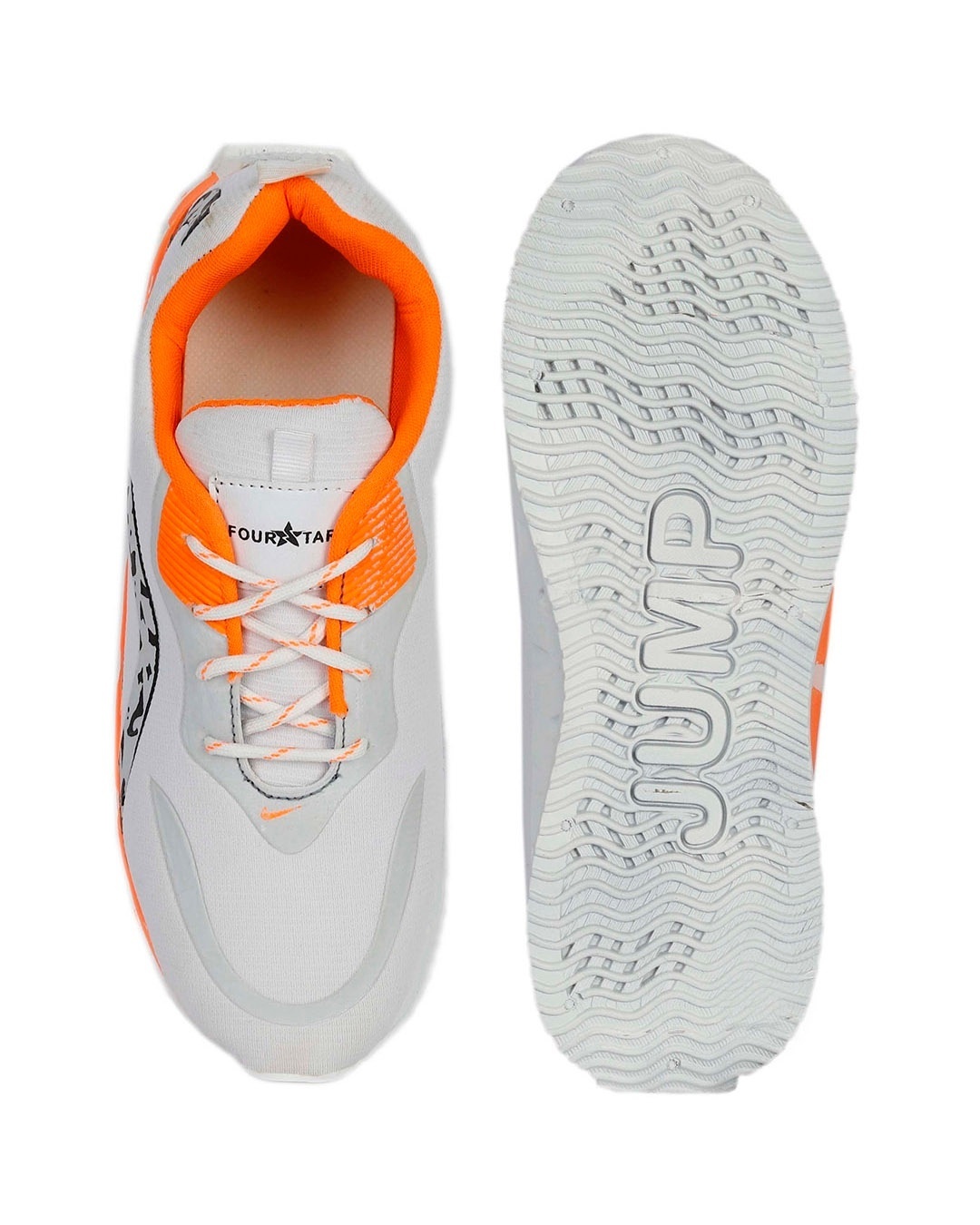 Buy Men's White Printed Sports Shoes Online in India at Bewakoof