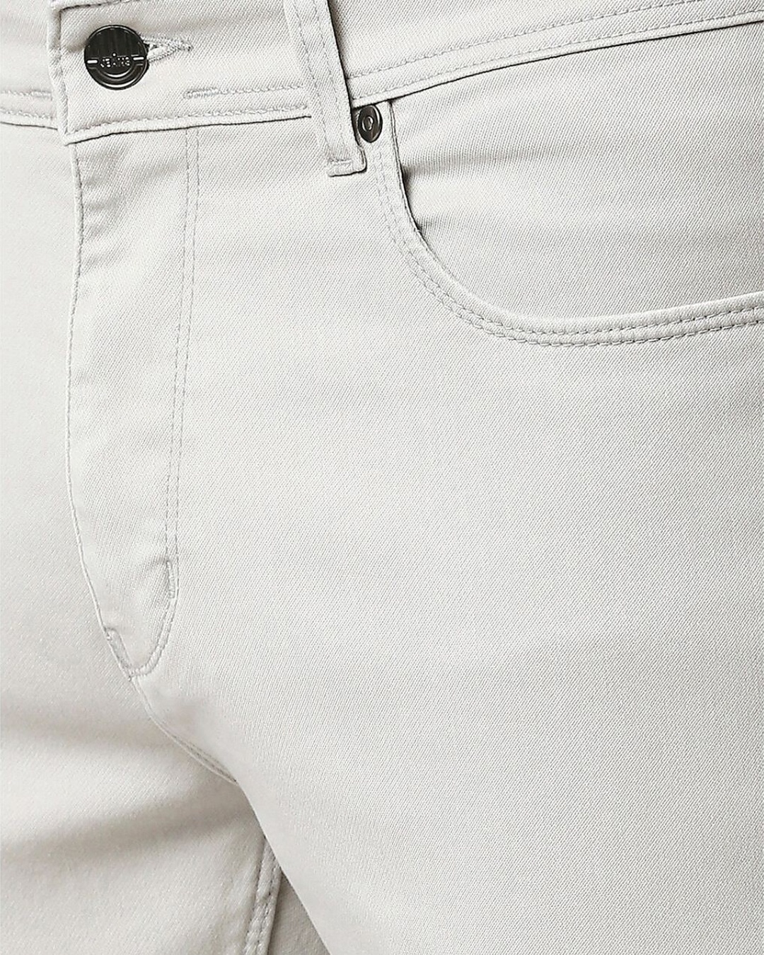 white slim fit jeans